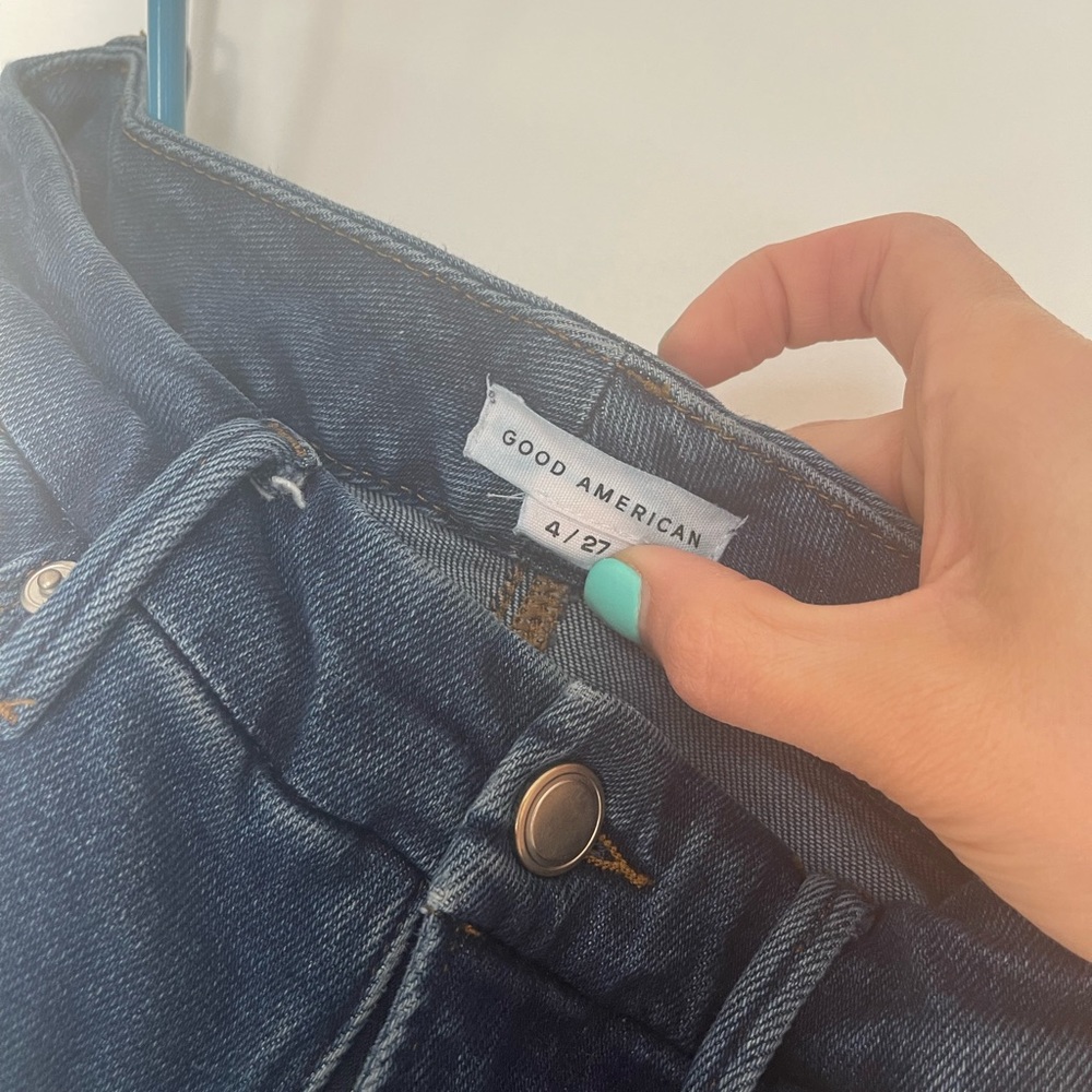 Practically brand new Good American jeans size 4/27